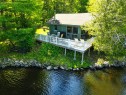 Photo aérienne - 41 Rue Du Lac-Carillon, Brownsburg-Chatham, QC  - Outdoor With Body Of Water With Deck Patio Veranda 