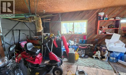 38 6Th Street Se, Preeceville, SK - Indoor Photo Showing Garage