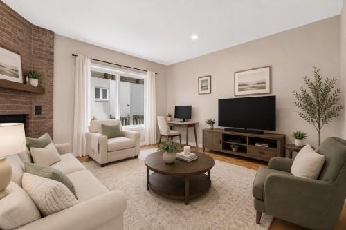 Family Room - 204 Rue Maupassant, Dollard-Des-Ormeaux, QC - Indoor Photo Showing Living Room