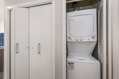 #1103-728 Yates St, Victoria, BC - Indoor Photo Showing Laundry Room
