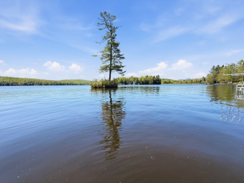 Bord de l'eau - 23 Ch. Phaneuf, Orford, QC - Outdoor With Body Of Water With View