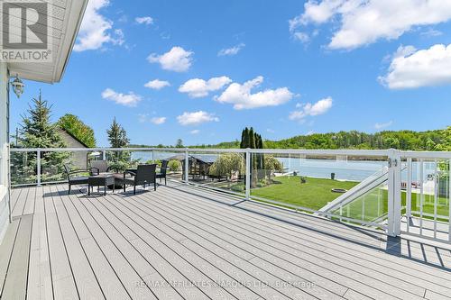 19414 Malibu Lane, South Glengarry, ON - Outdoor With Deck Patio Veranda With View