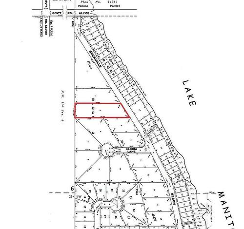 3.12 Acre lot - 4 Beckville Beach Drive, Amaranth, MB 