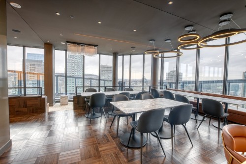 Common room - 3805-1188 Rue St-Antoine O., Montréal (Ville-Marie), QC - Indoor Photo Showing Dining Room