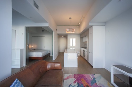 Overall view - 3805-1188 Rue St-Antoine O., Montréal (Ville-Marie), QC - Indoor Photo Showing Living Room