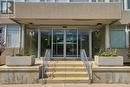 Front of building Entrance - 802 - 40 Harrisford Street, Hamilton, ON  - Outdoor With Balcony 