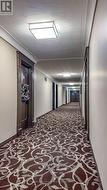 Corridor to condo units - 