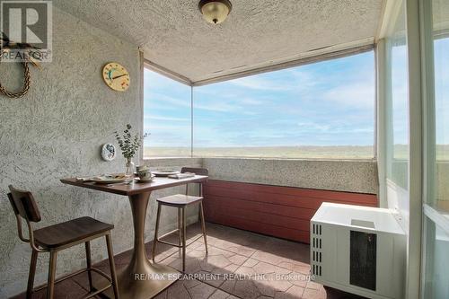 Balcony Virtually Staged - 802 - 40 Harrisford Street, Hamilton, ON - Indoor