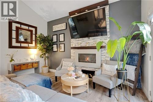 26 Telfer Court, Cambridge, ON - Indoor Photo Showing Other Room With Fireplace