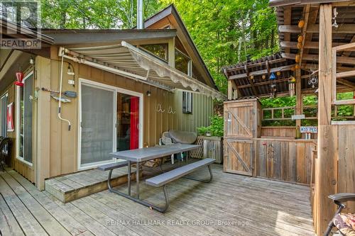 7040 Lower Beverley Road, Rideau Lakes, ON - Outdoor With Deck Patio Veranda With Exterior