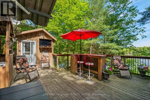 7040 Lower Beverley Road, Rideau Lakes, ON - Outdoor With Deck Patio Veranda