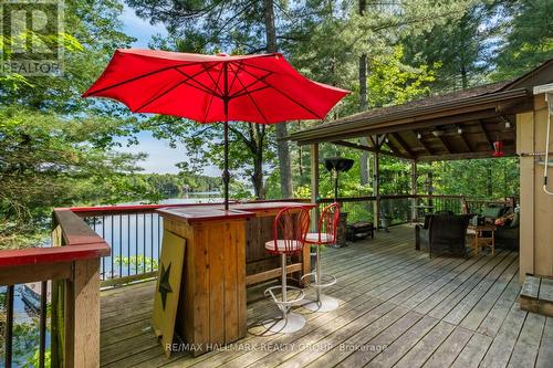 7040 Lower Beverley Road, Rideau Lakes, ON - Outdoor With Deck Patio Veranda With Exterior