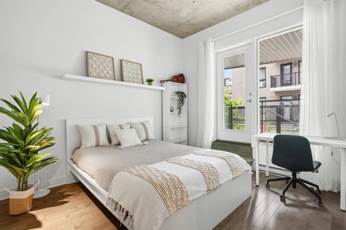 Chambre à coucher - 109-5400 Av. Henri-Julien, Montréal (Le Plateau-Mont-Royal), QC - Indoor Photo Showing Bedroom