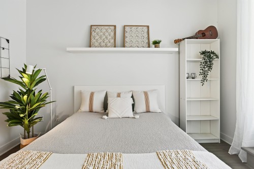 Chambre à coucher - 109-5400 Av. Henri-Julien, Montréal (Le Plateau-Mont-Royal), QC - Indoor Photo Showing Bedroom