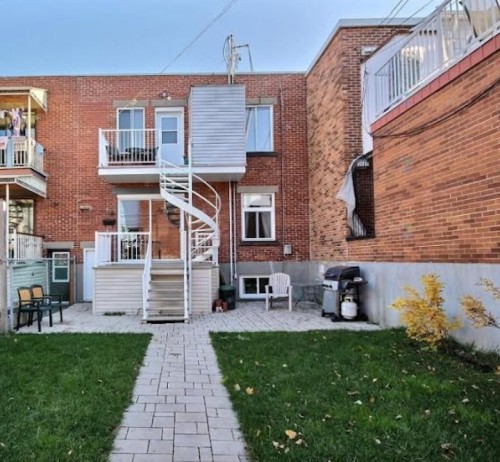 Cour - 3007 Rue Villeray, Montréal (Villeray/Saint-Michel/Parc-Extension), QC - Outdoor With Balcony