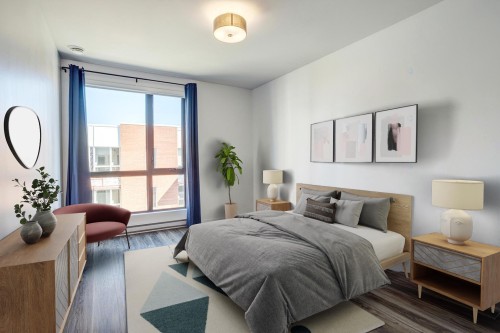 Master Bedroom - 406-50 Rue Toe-Blake, Vaudreuil-Dorion, QC - Indoor Photo Showing Bedroom