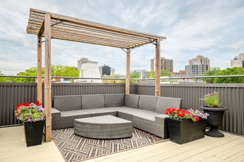 Terrasse - 4-1919 Rue Beaudry, Montréal (Ville-Marie), QC - Outdoor With Deck Patio Veranda With Exterior
