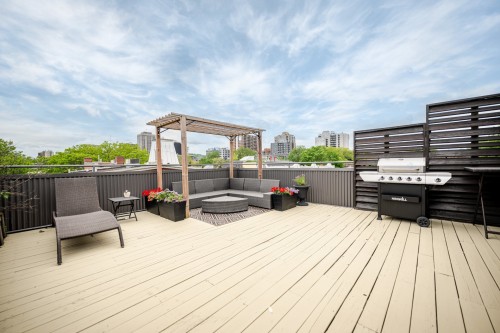 Terrasse - 4-1919 Rue Beaudry, Montréal (Ville-Marie), QC - Outdoor With Deck Patio Veranda With Exterior