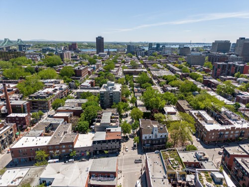Photo aérienne - 4-1919 Rue Beaudry, Montréal (Ville-Marie), QC - Outdoor With View