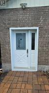 Side entrance to lower level - 