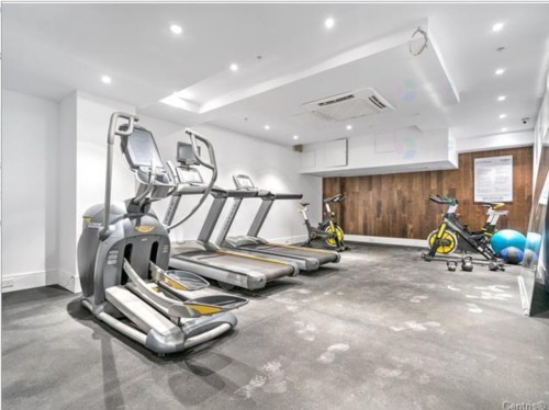 Salle d'exercice - 3306-1188 Av. Union, Montréal (Ville-Marie), QC - Indoor Photo Showing Gym Room