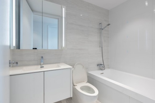 Salle de bains - 3306-1188 Av. Union, Montréal (Ville-Marie), QC - Indoor Photo Showing Bathroom