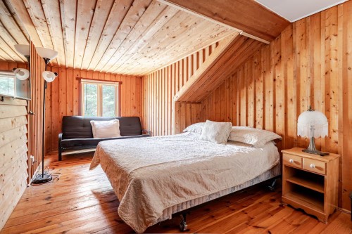 Chambre à coucher - 1355A Ch. Du Mont-Loup-Garou, Sainte-Adèle, QC - Indoor Photo Showing Bedroom