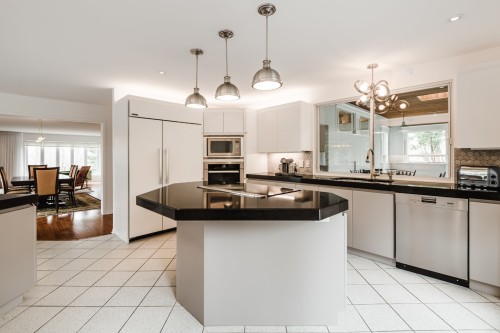 Kitchen - 1495 Rue Des Alouettes, Saint-Bruno-De-Montarville, QC - Indoor Photo Showing Kitchen With Double Sink With Upgraded Kitchen