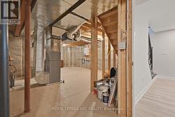 Utility area of the basement-lots of storage space - 