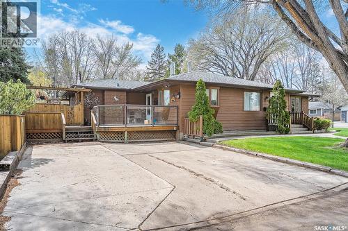 444 Q Avenue N, Saskatoon, SK - Outdoor With Deck Patio Veranda With Facade