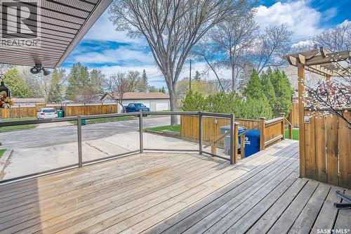 444 Q Avenue N, Saskatoon, SK - Outdoor With Deck Patio Veranda With Exterior