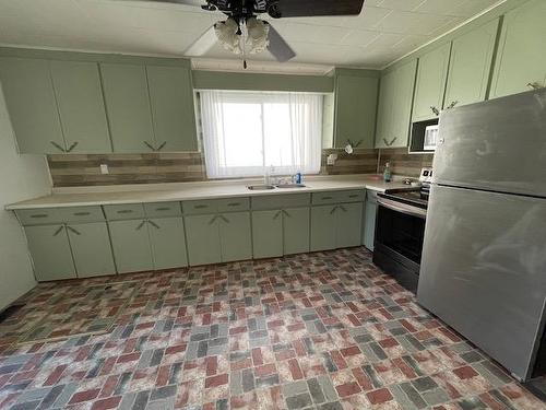 180 Third Street, Dryden, ON - Indoor Photo Showing Kitchen With Double Sink