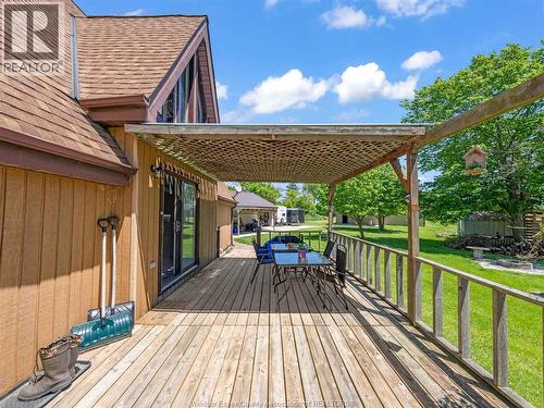 3315 3Rd Concession, Harrow, ON - Outdoor With Deck Patio Veranda With Exterior
