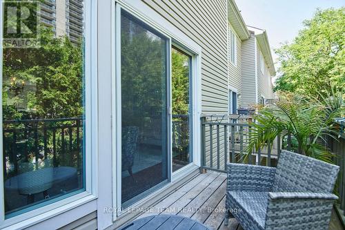 Back deck - 7 Academy Private, Ottawa, ON - Outdoor With Deck Patio Veranda With Exterior