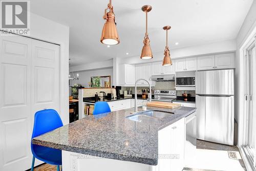 7 Academy Private, Ottawa, ON - Indoor Photo Showing Kitchen With Double Sink With Upgraded Kitchen