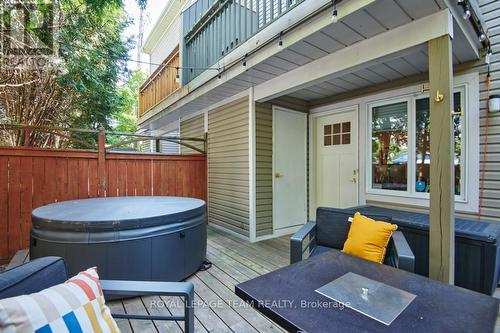 Storage off the deck - 7 Academy Private, Ottawa, ON - Outdoor With Deck Patio Veranda With Exterior
