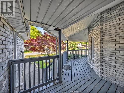 2115 Longfellow, Windsor, ON - Outdoor With Deck Patio Veranda With Exterior