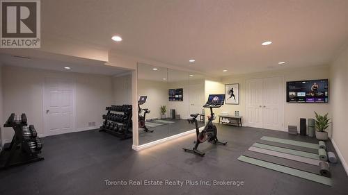 Virtual Staged Concept - 109 Ashberry Place, Waterloo, ON - Indoor Photo Showing Gym Room