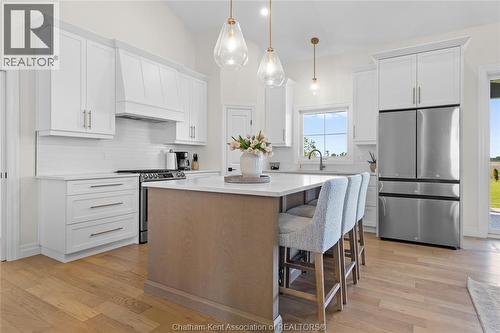 6665 Sixth Line East, Raleigh Township, ON - Indoor Photo Showing Kitchen With Upgraded Kitchen