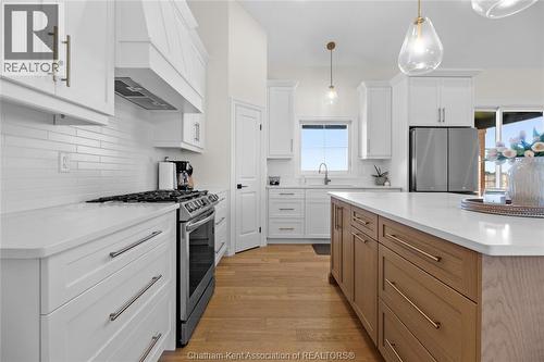 6665 Sixth Line East, Raleigh Township, ON - Indoor Photo Showing Kitchen With Upgraded Kitchen