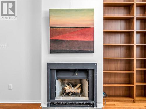 Wood Burning Fireplace - 5 - 6 Bartlett Avenue W, Toronto, ON - Indoor With Fireplace