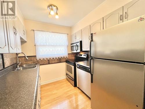 11 Fourth Avenue, Badger, NL - Indoor Photo Showing Kitchen With Double Sink