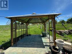 Gazebo with Steel Roof - 