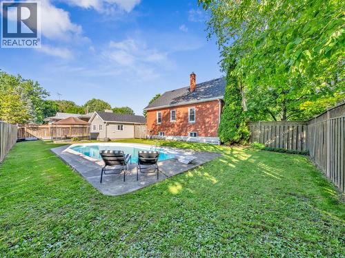 27 Jackson Drive, Chatham, ON - Outdoor With In Ground Pool With Backyard