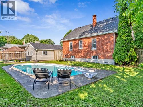 27 Jackson Drive, Chatham, ON - Outdoor With In Ground Pool