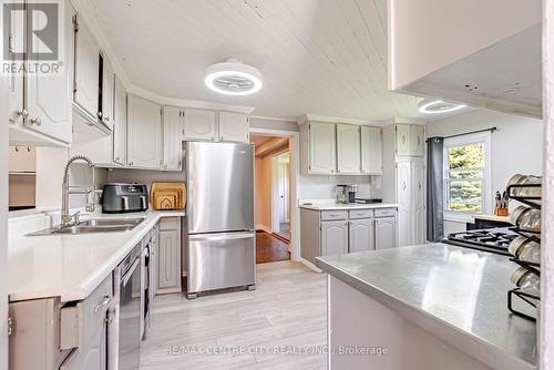 11812 Superior Street, Malahide (Springfield), ON - Indoor Photo Showing Kitchen With Double Sink