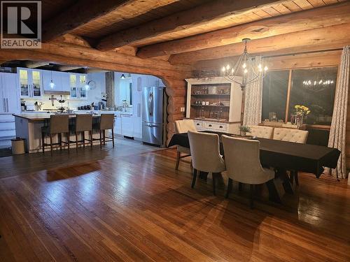 6530 Campbell Road, Chetwynd, BC - Indoor Photo Showing Dining Room