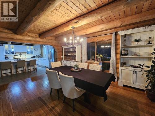 6530 Campbell Road, Chetwynd, BC - Indoor Photo Showing Dining Room