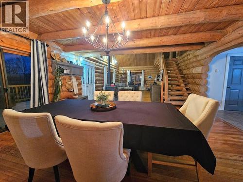 6530 Campbell Road, Chetwynd, BC - Indoor Photo Showing Dining Room