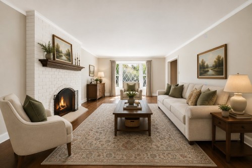 Autre - 467 Rue Wellesley, Hudson, QC - Indoor Photo Showing Living Room With Fireplace